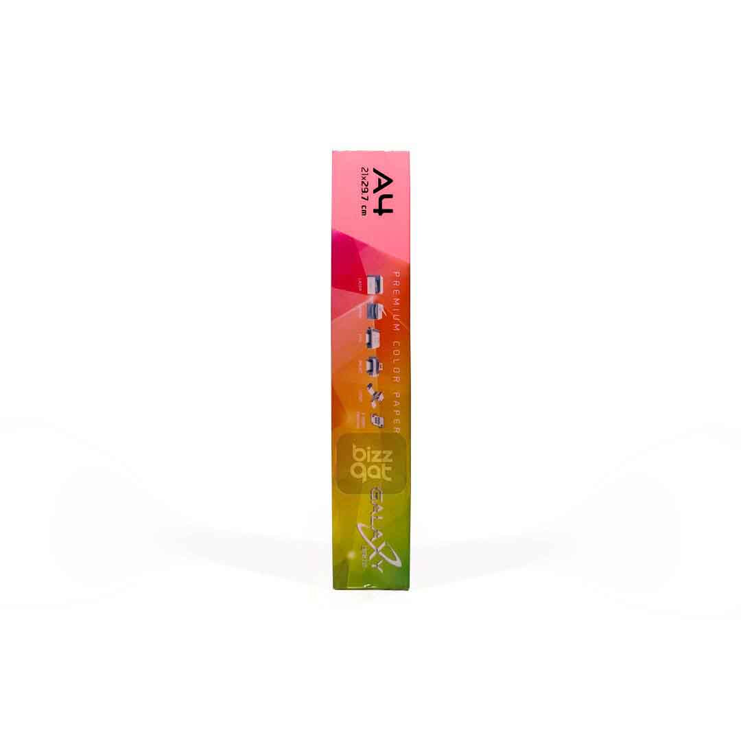 A4 Pink Color Paper Ream Galaxy PDGA4P